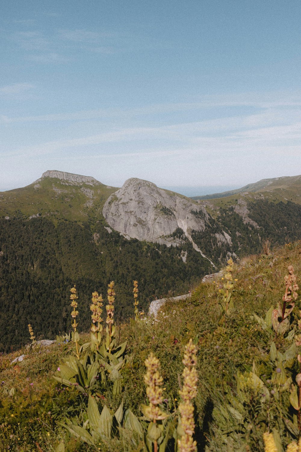 green mountain under blue sky during daytime