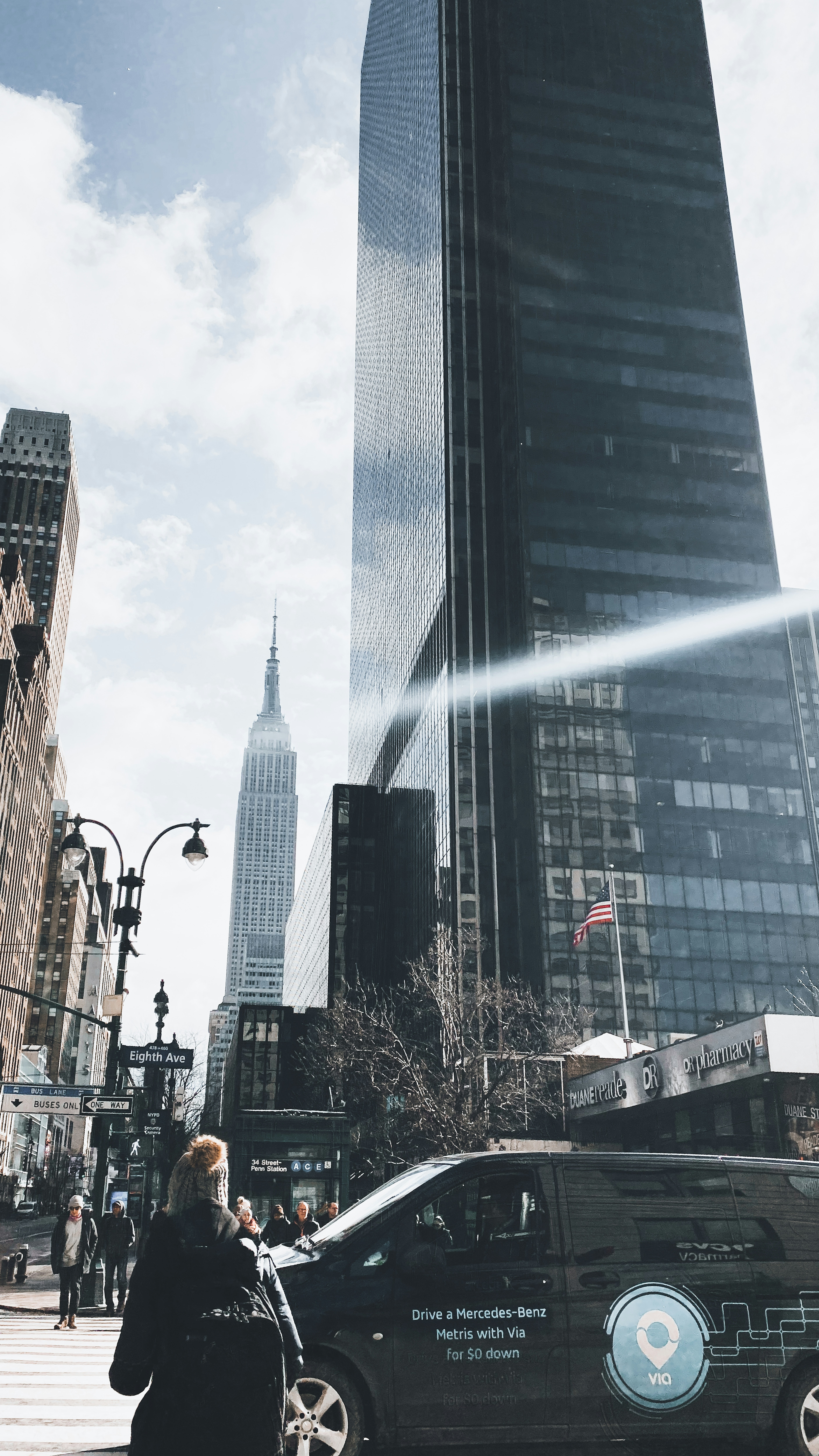 Cars on road near high rise buildings during daytime photo – Free Grey ...