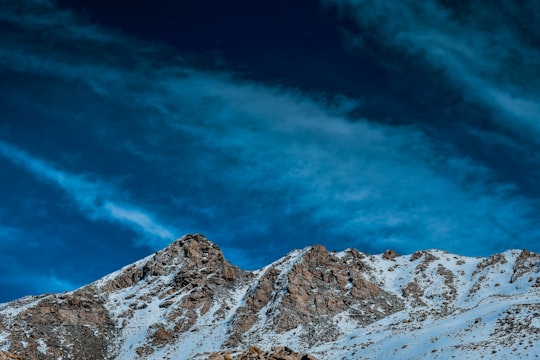 photo of Tabo Mountain range near Himachal Pradesh
