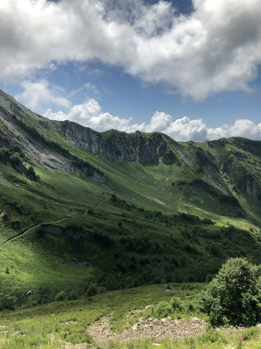 green mountains under blue sky during daytime