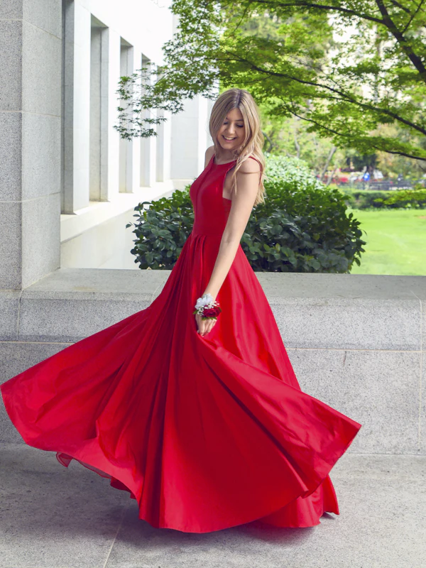 Vestido Rojo Amapola