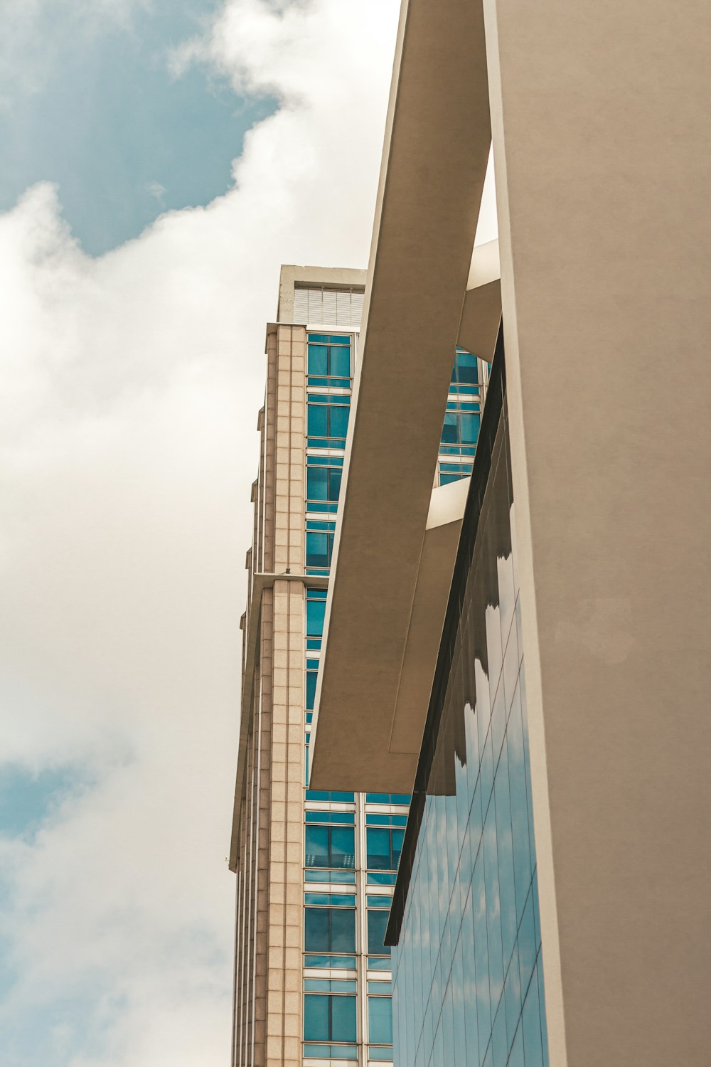 gray concrete building under gray sky