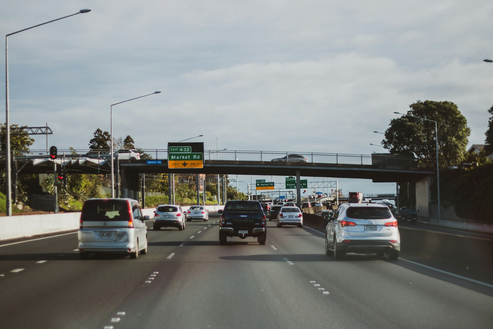 cars on road during daytime
