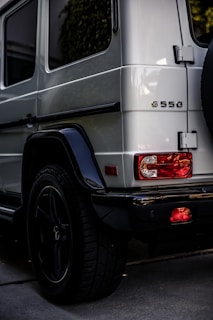 SUV with ceramic coating finish parked near Blue Springs Lake