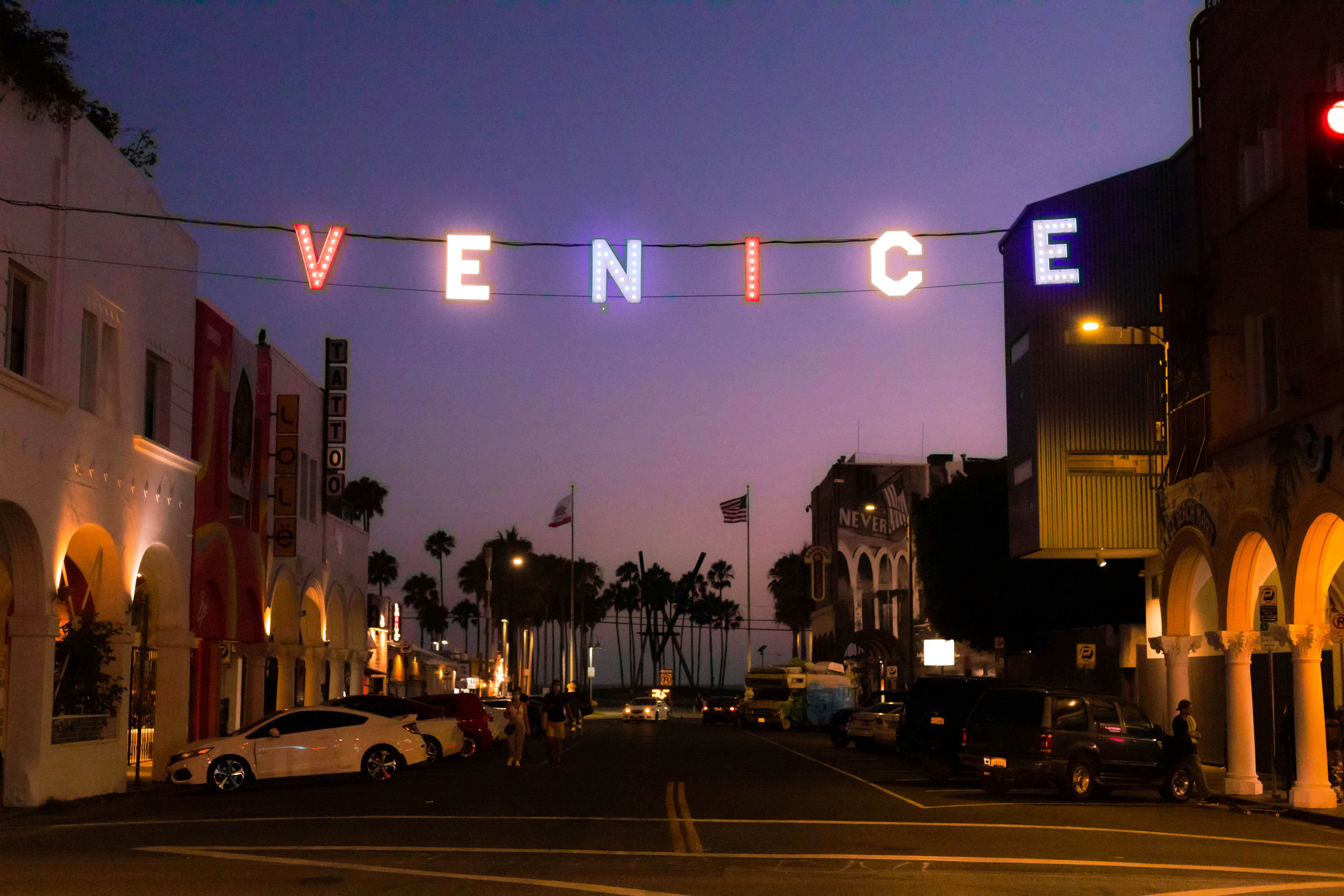 Temps libre sur Venice Beach et balade à Santa Monica.
