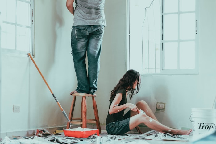 Painting works