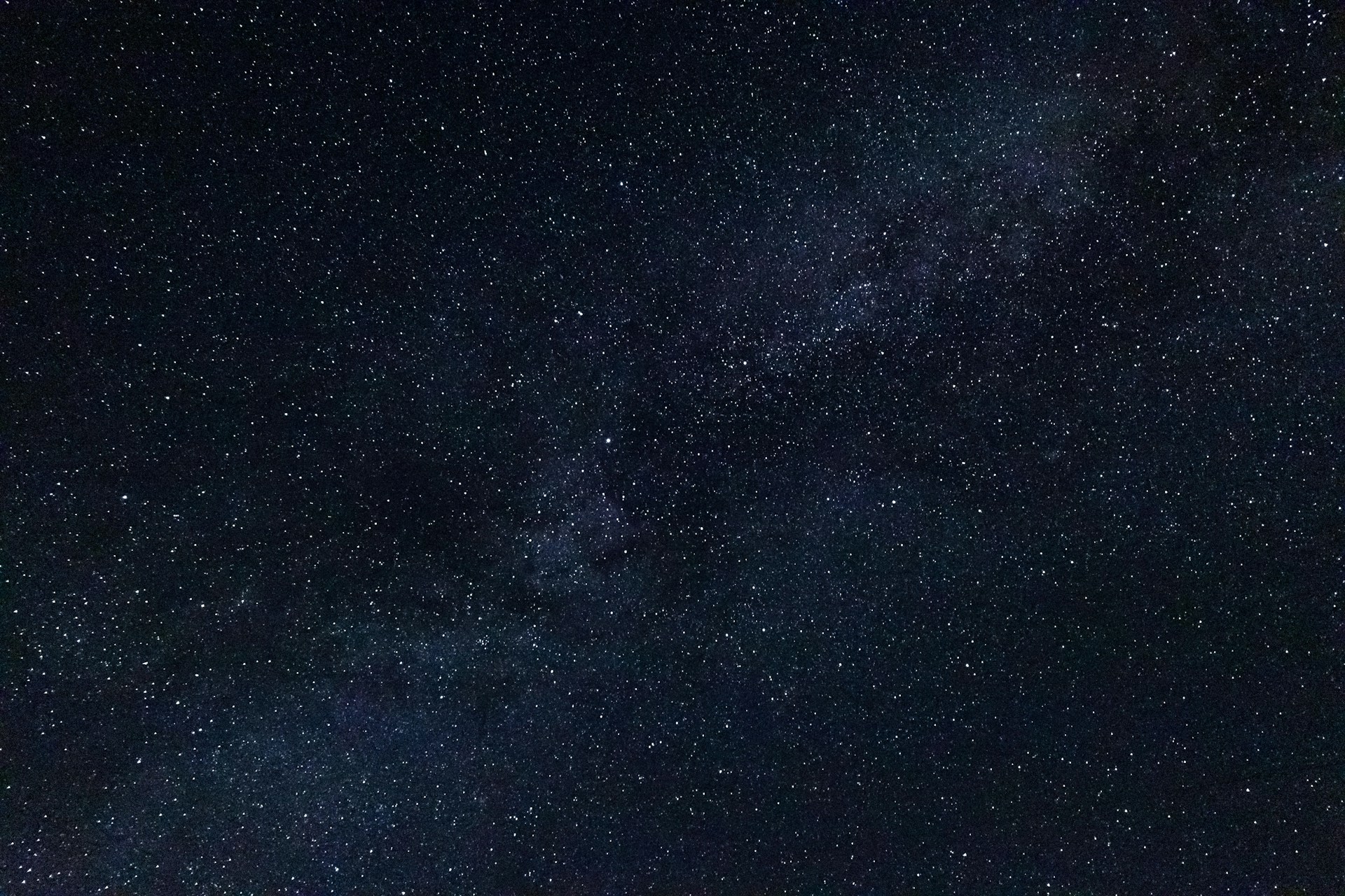 blue and black starry night