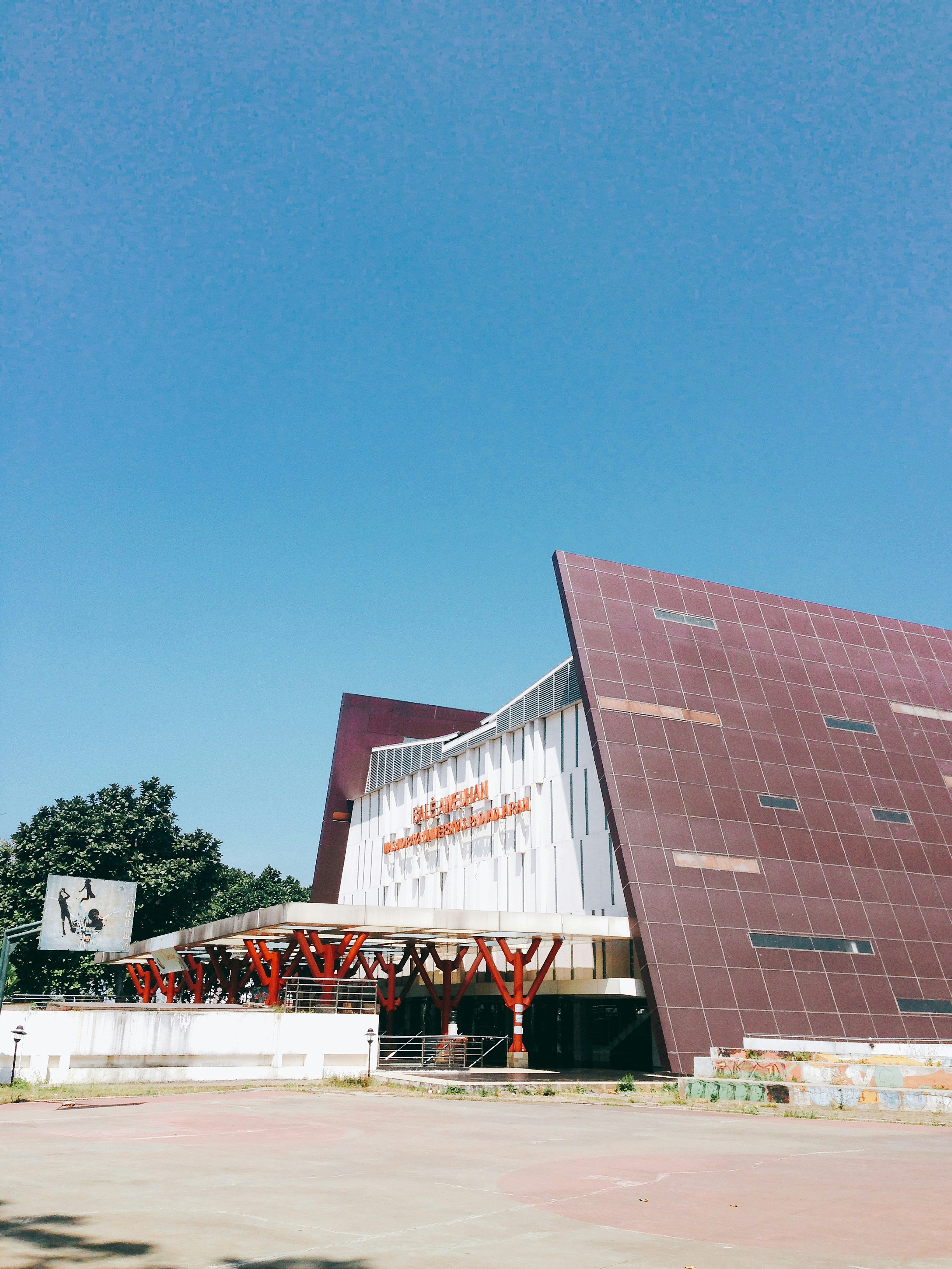 red and white building under blue sky during daytime