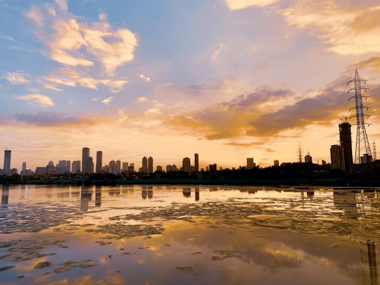 photo of Mumbai Skyline near Korlai Fort