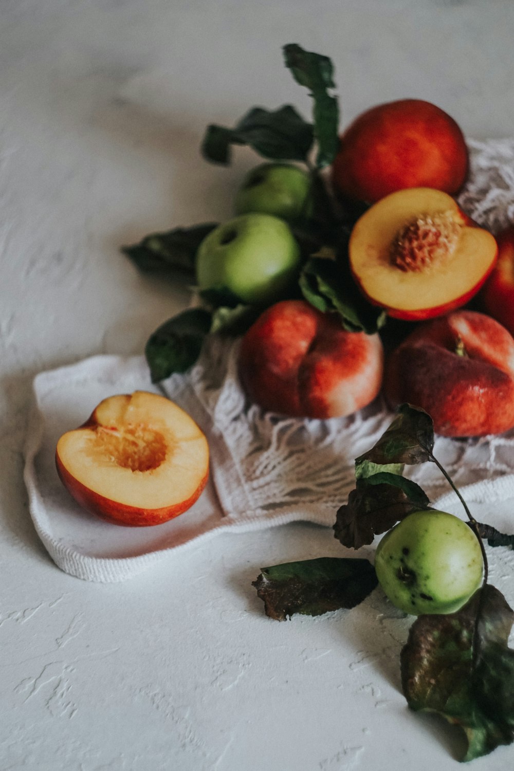 sliced orange fruit on white ceramic plate