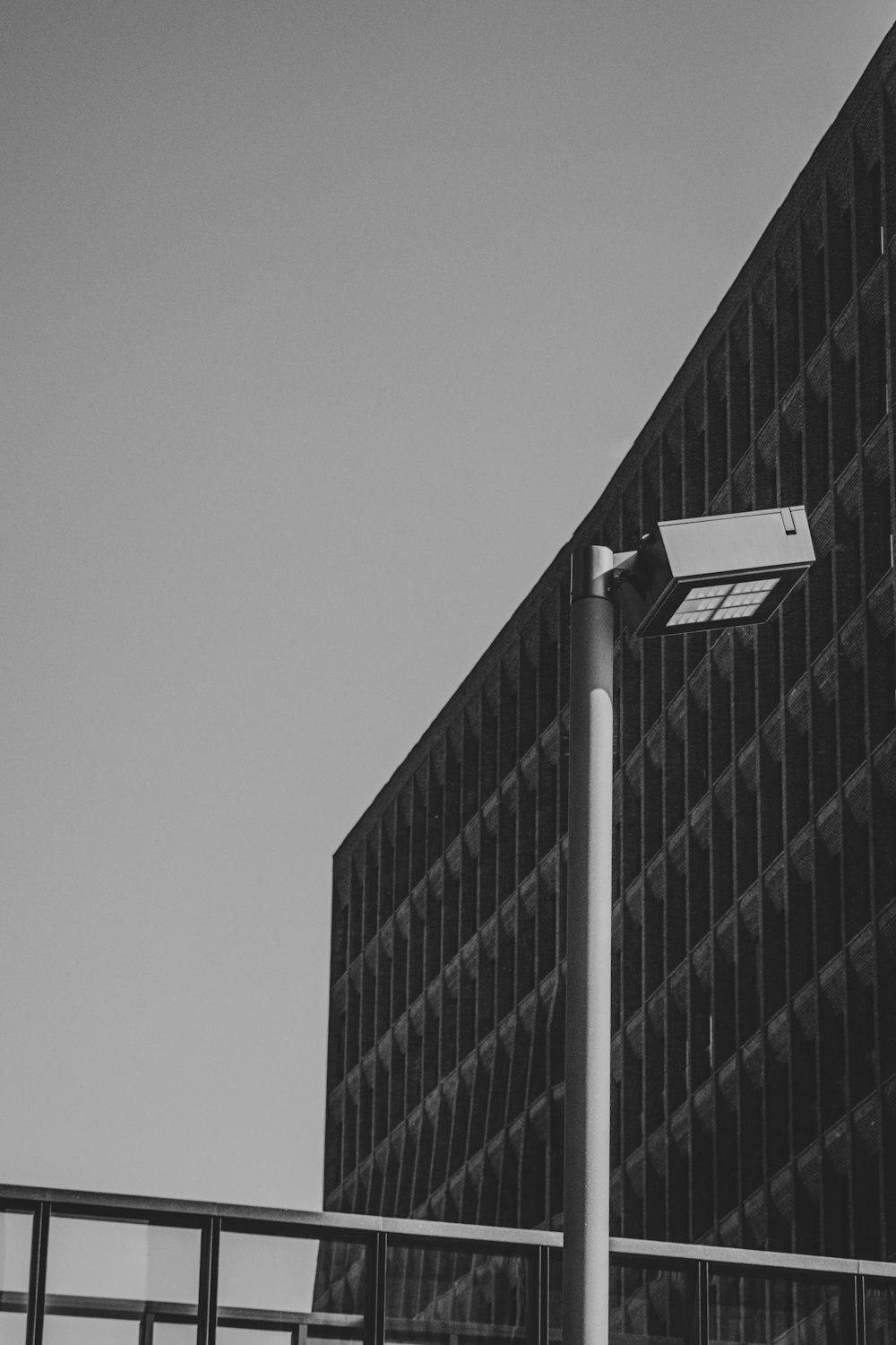 grayscale photo of high rise building