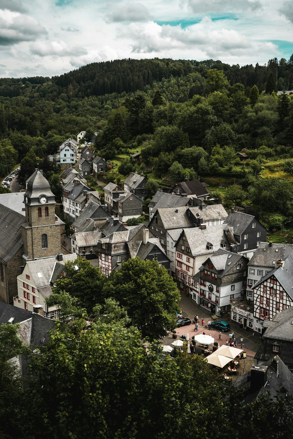 aerial view of city buildings during daytime