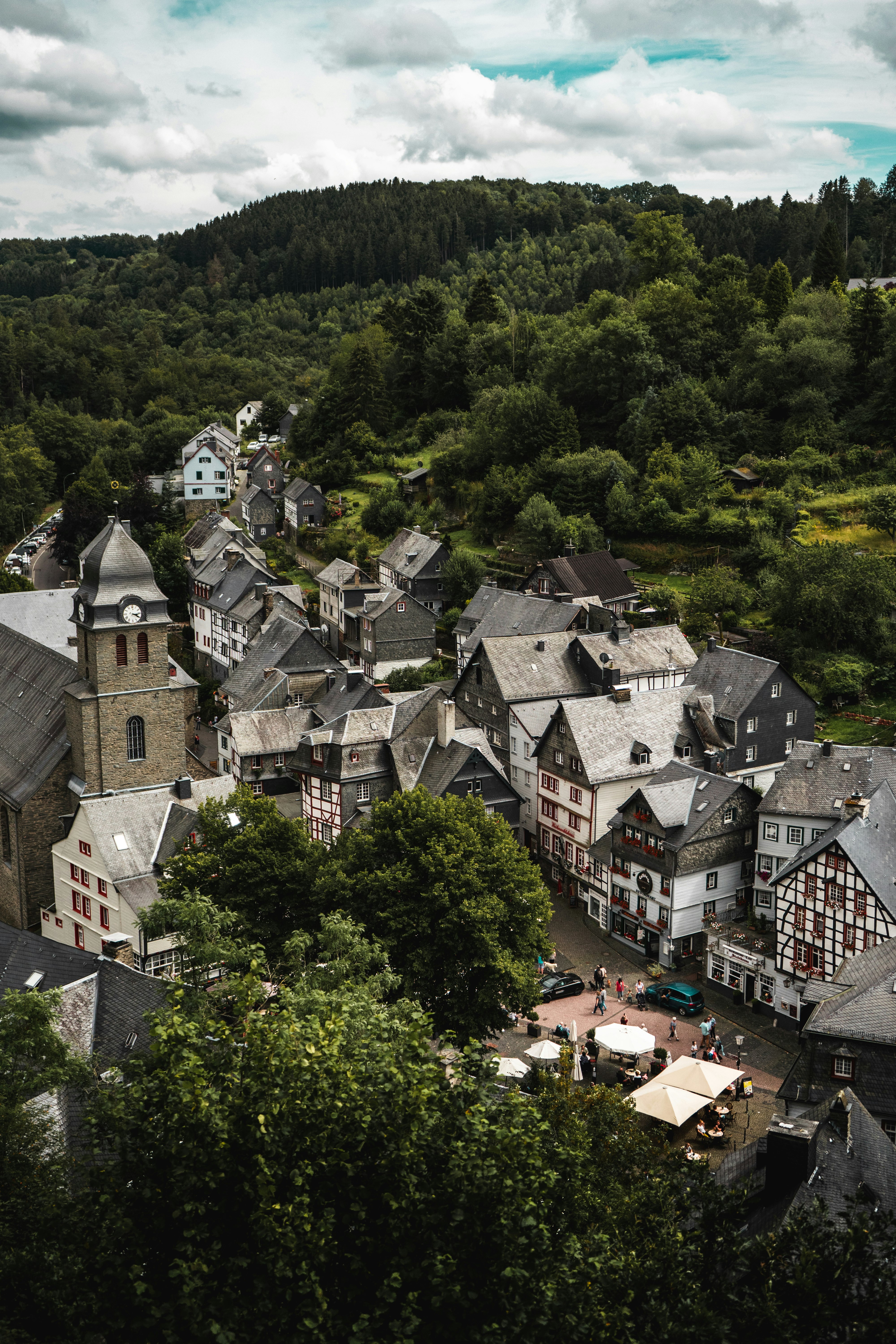 aerial view of city buildings during daytime