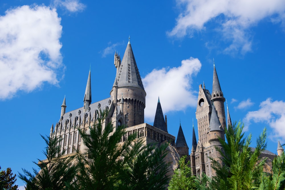 grey concrete castle under blue sky during daytime