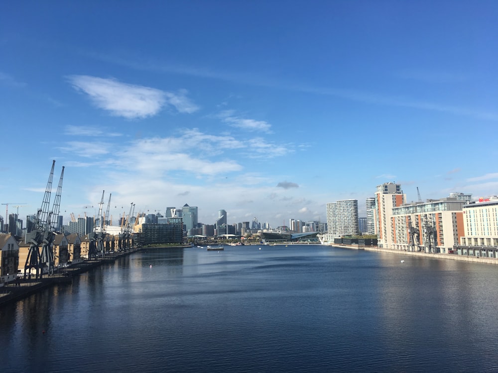 city skyline under blue sky during daytime