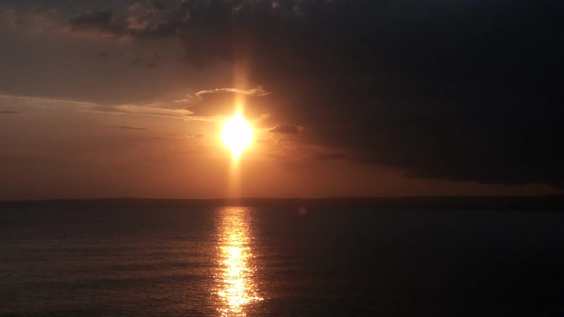 Sunset over Lake Victoria, Kisumu