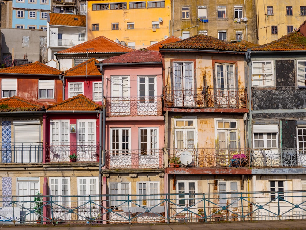 brown and white concrete houses during daytime