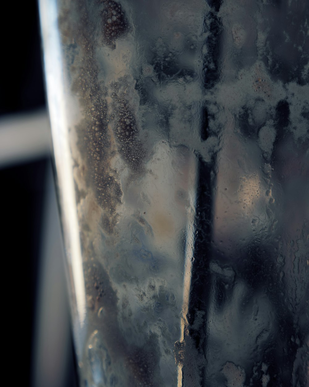 clear drinking glass with water