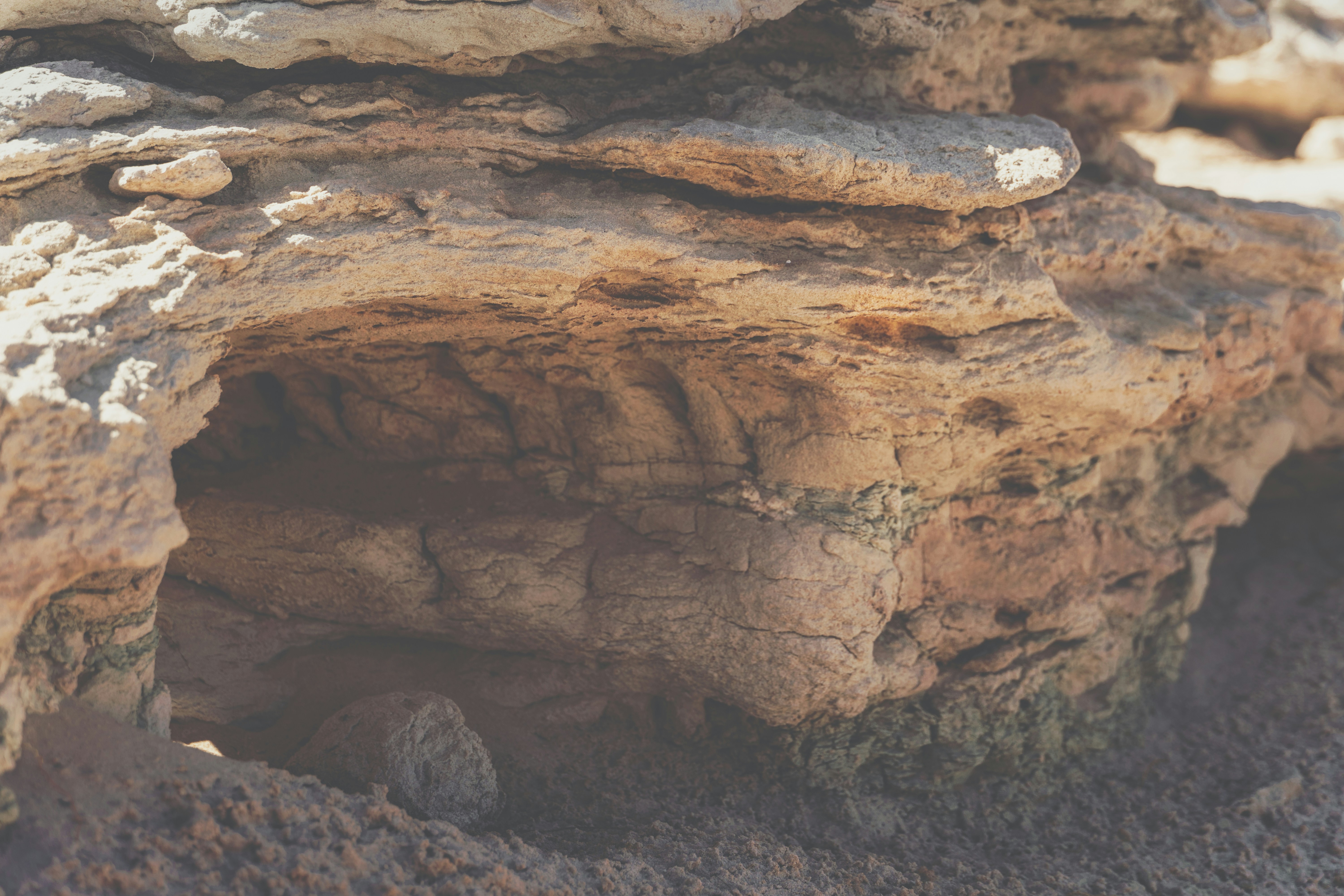 brown rock formation during daytime