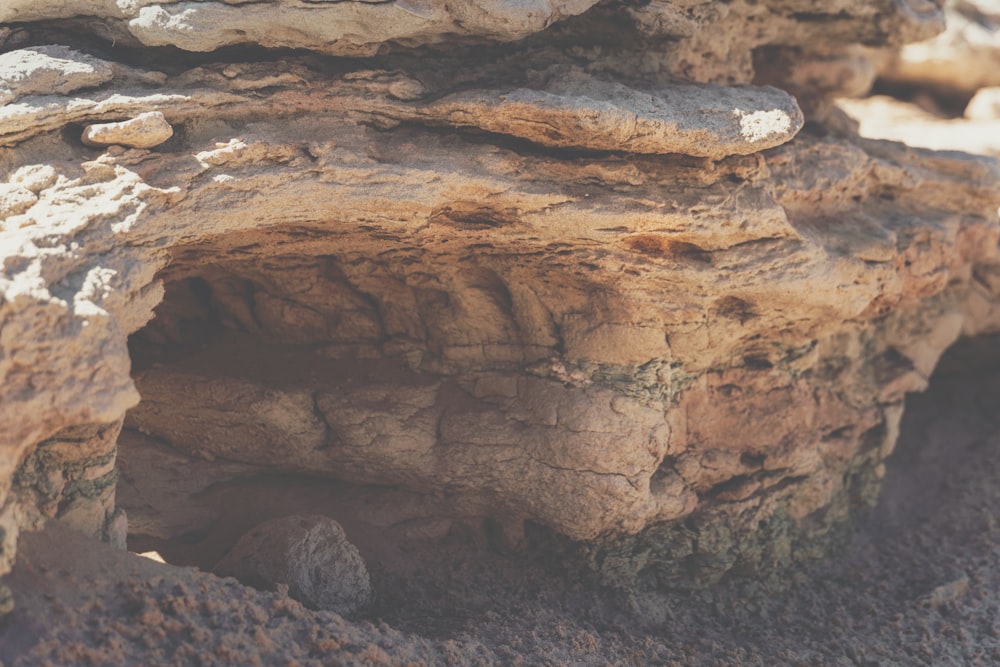 brown rock formation during daytime