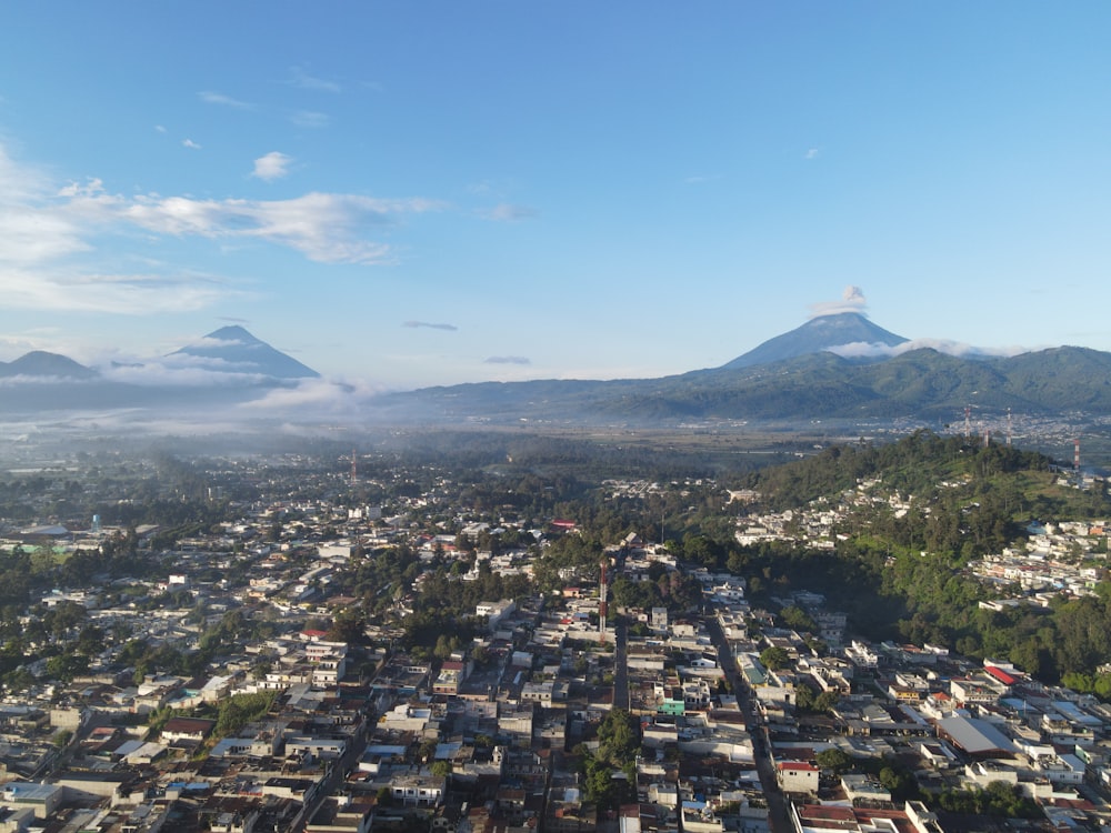 aerial view of city buildings during daytime