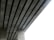 A close-up view of the underside of a concrete bridge featuring longitudinal beams and a vertical support column. The structure appears massive and industrial, with the beam alignment creating a pattern.
