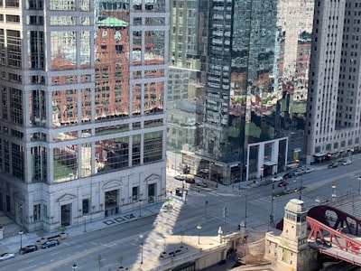 high rise buildings during daytime st. nick zoom background