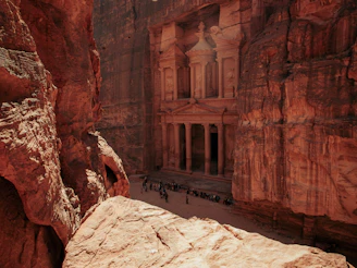 brown rock formation during daytime