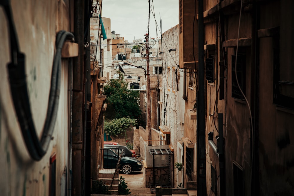 cars parked beside the road during daytime