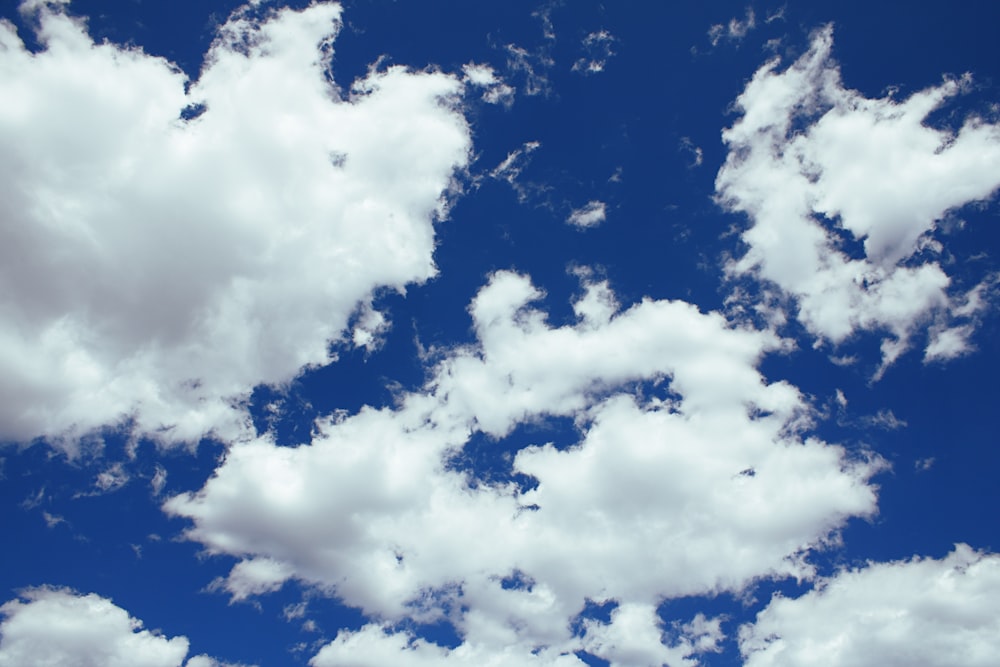 white clouds and blue sky during daytime