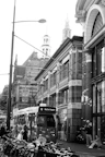 Frame from 'Jimmy on the Run,' capturing a candid moment in Amsterdam's urban landscape.