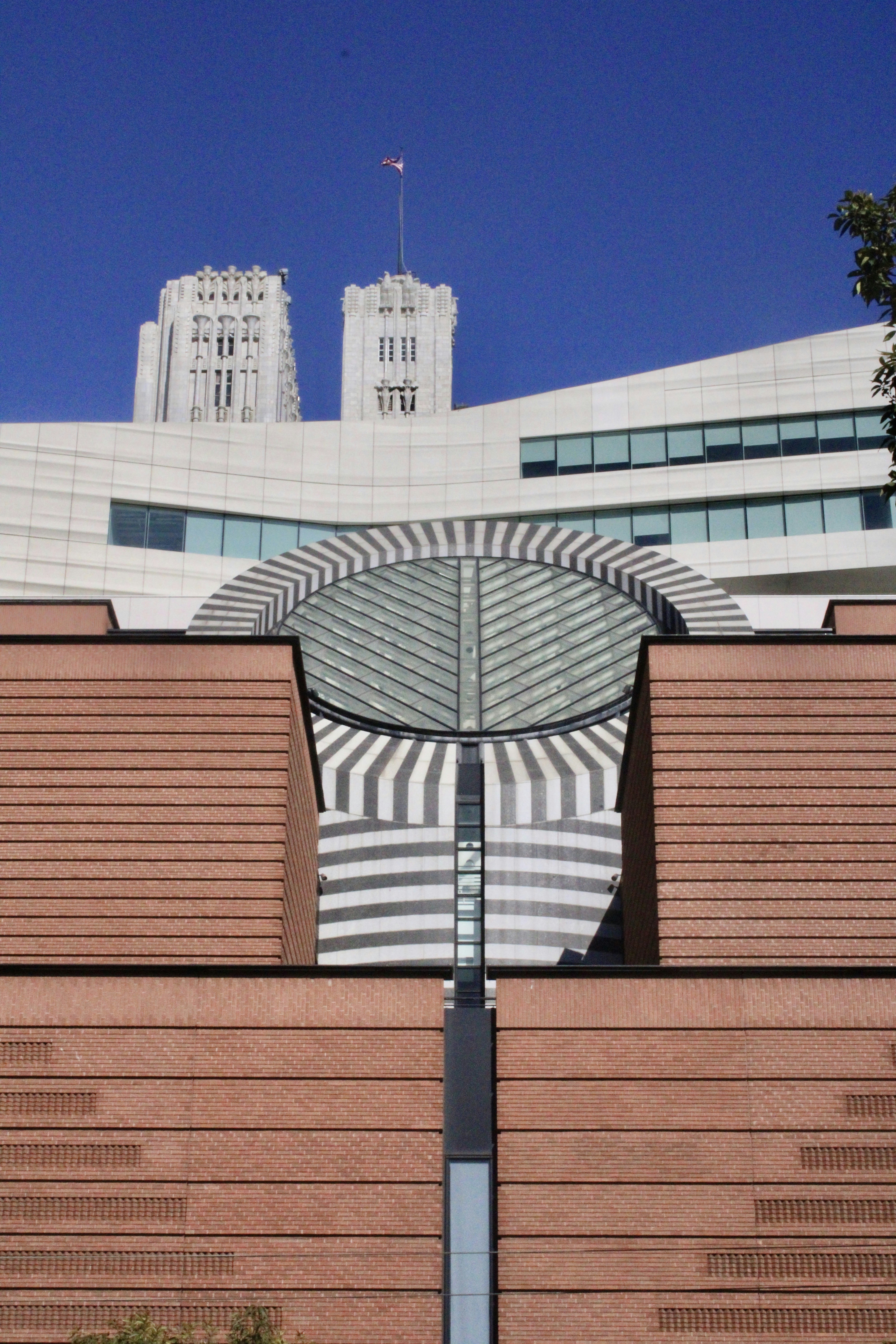 brown and white concrete building
