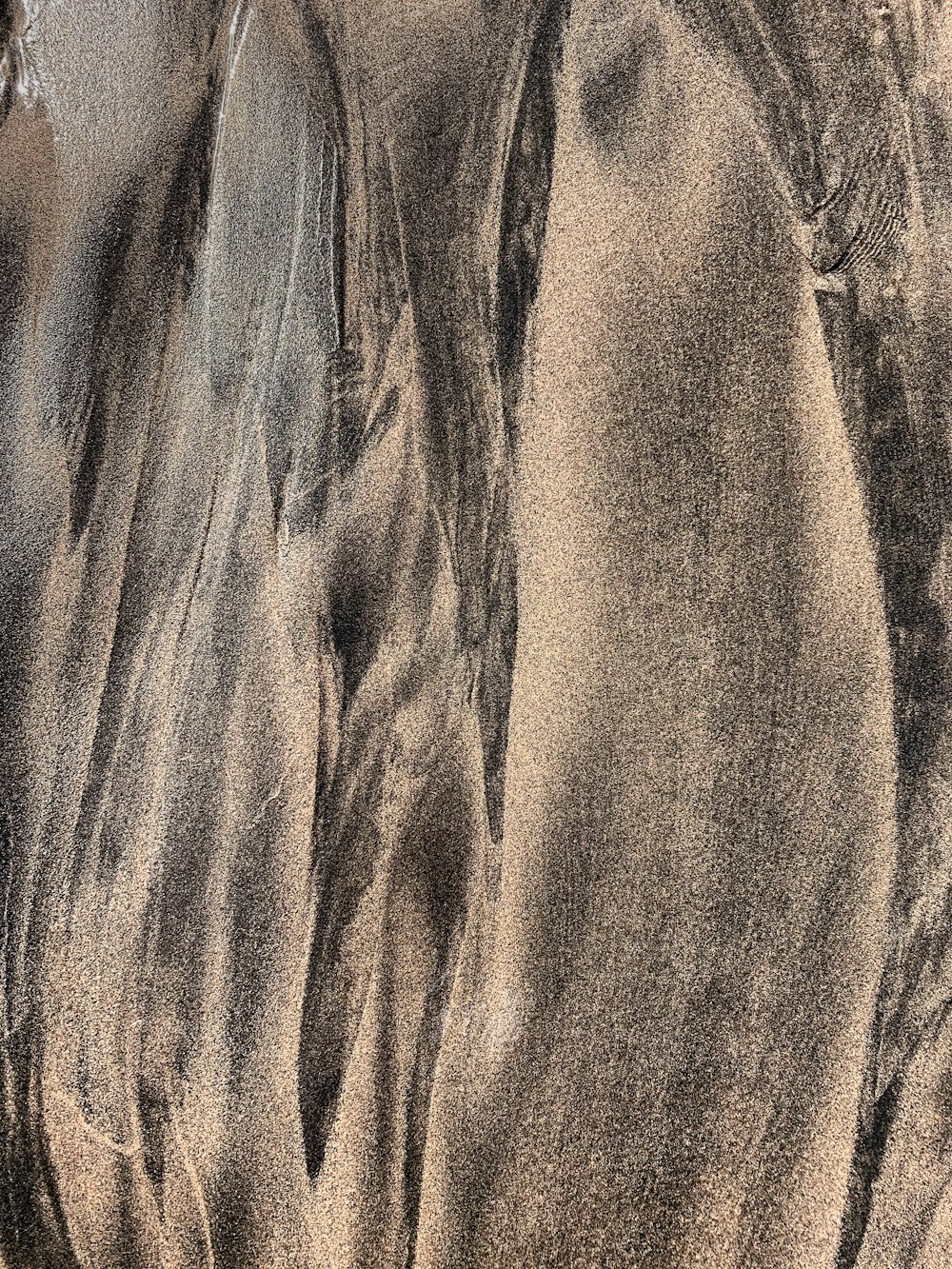 Braunes Textil in der Nahaufnahme