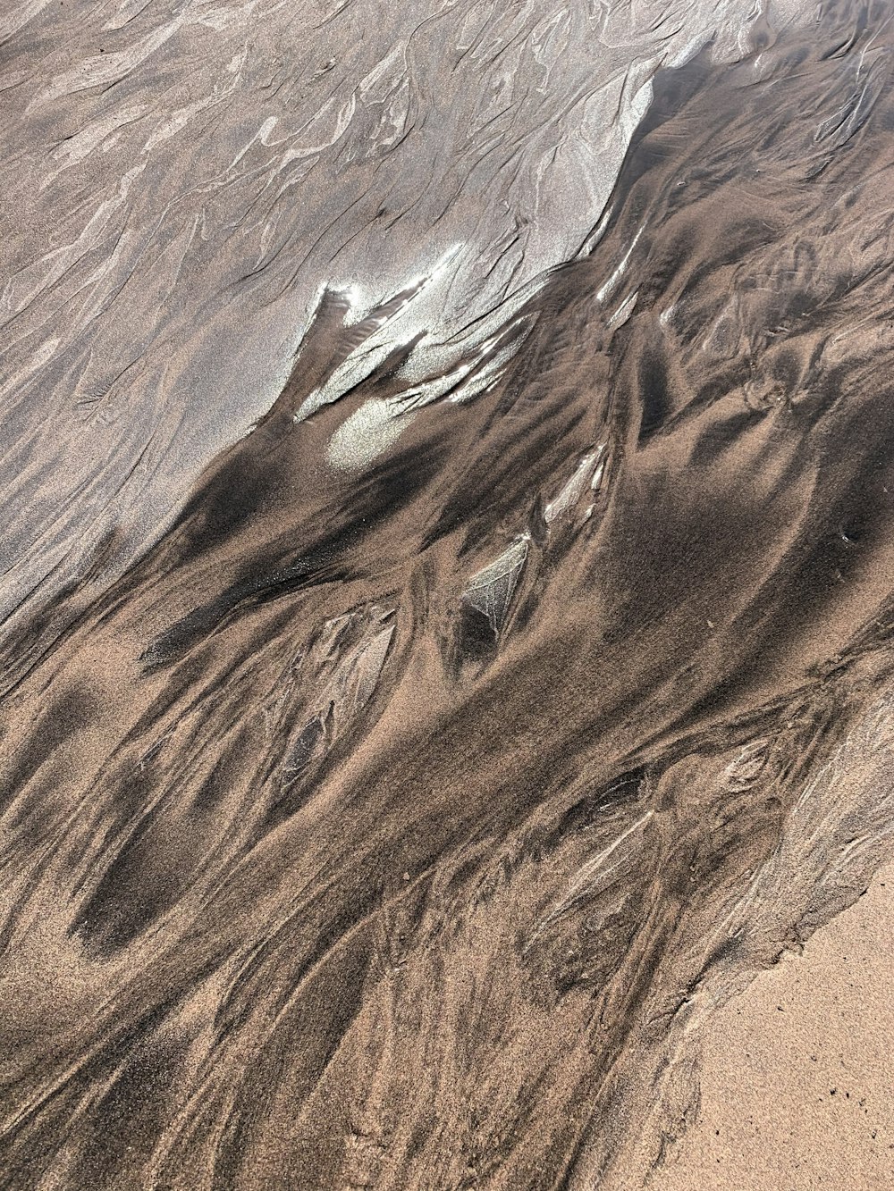 brown and gray rock formation