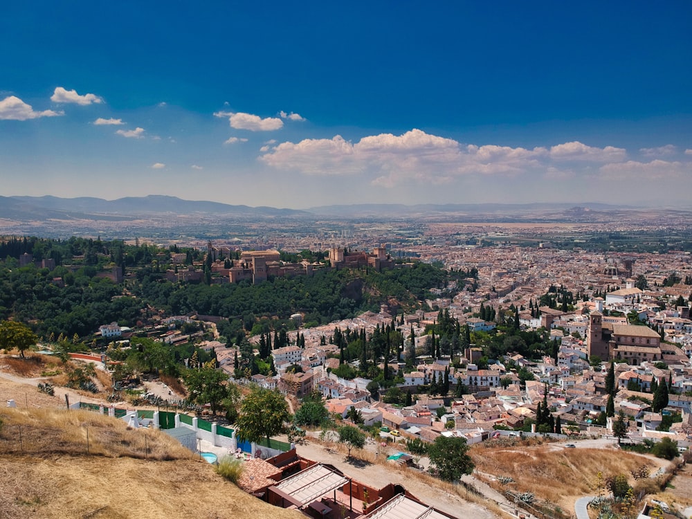 aerial view of city during daytime