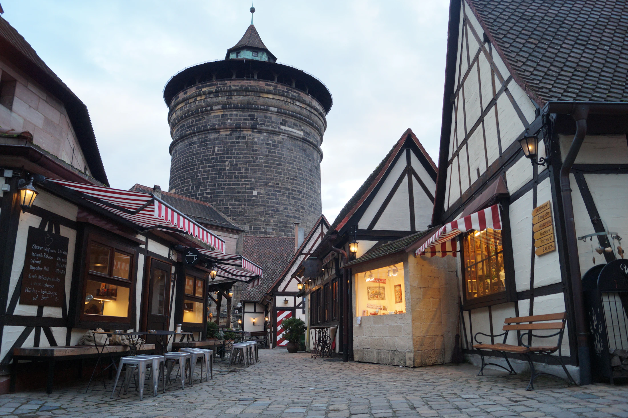 Panorama von Nürnberg mit historischer Stadtsilhouette
