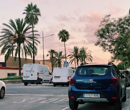 blue honda car on road during daytime