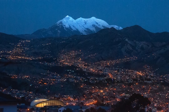 white and brown mountain under blue sky during daytime in La Paz Bolivia