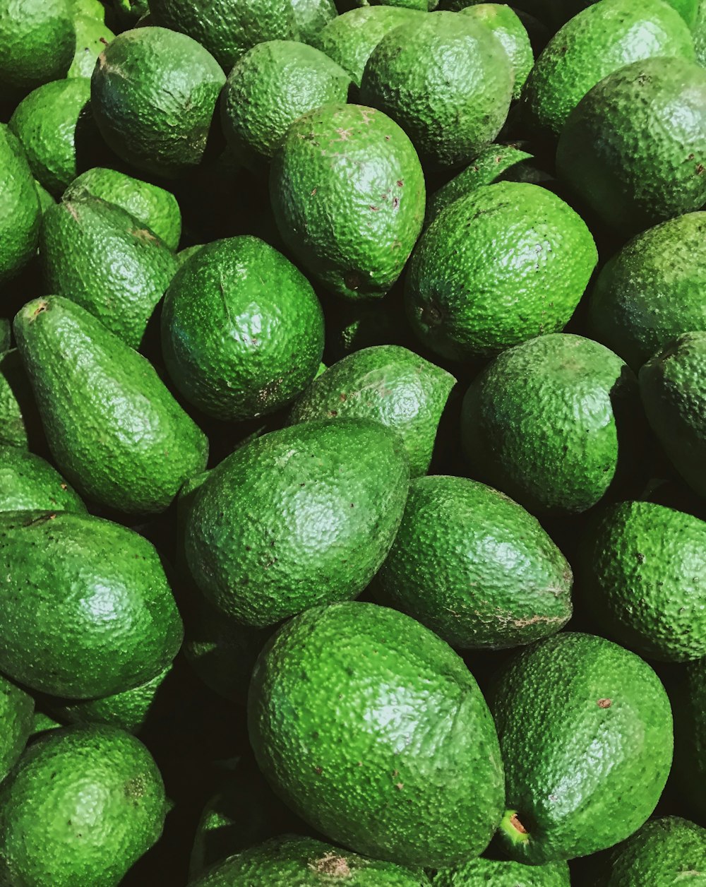 close up photo of green fruits