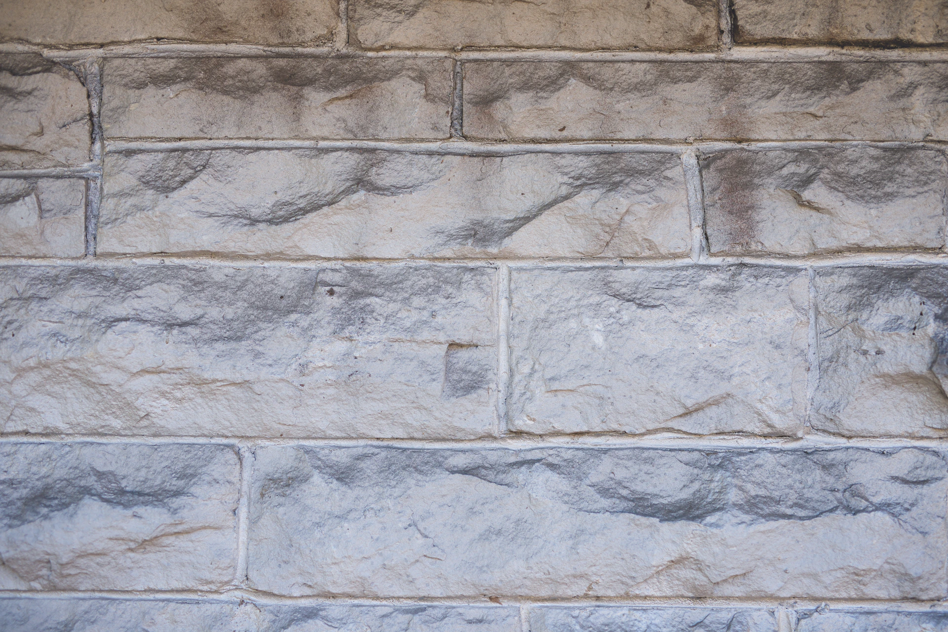gray and white brick wall