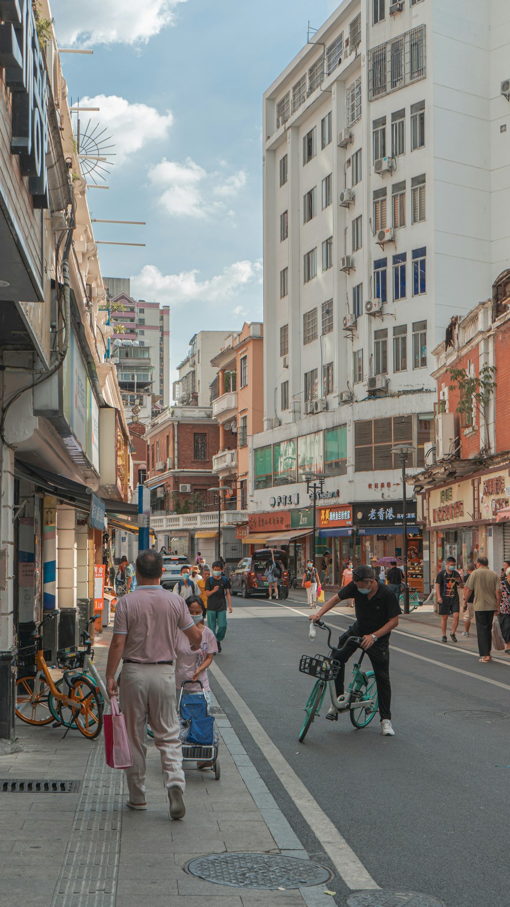 people walking on street during daytime