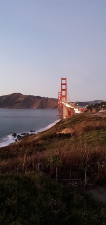 A scenic view of a bridge connecting two communities.