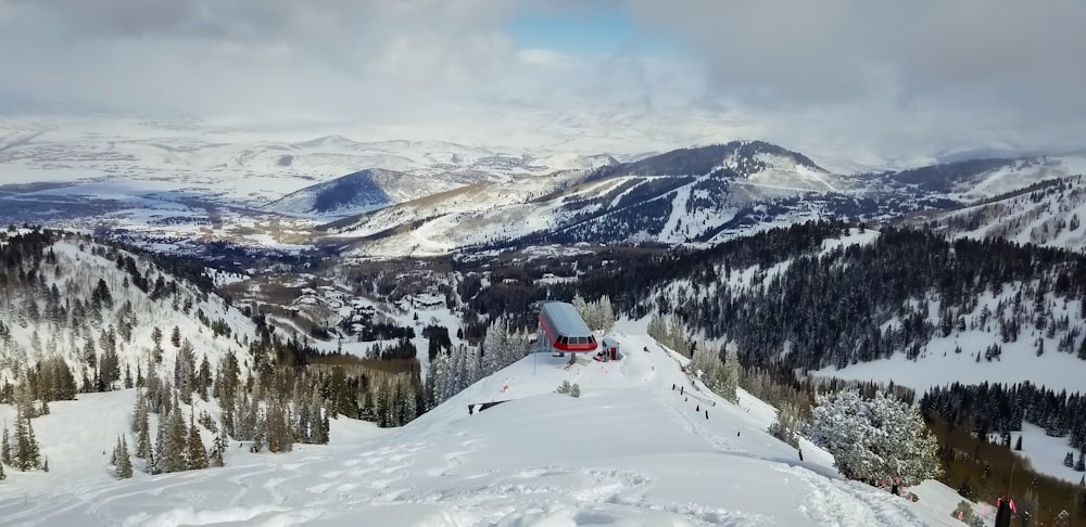 white snow covered mountain during daytime