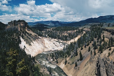 A panoramic view of the Copper Canyon with a winding river below.