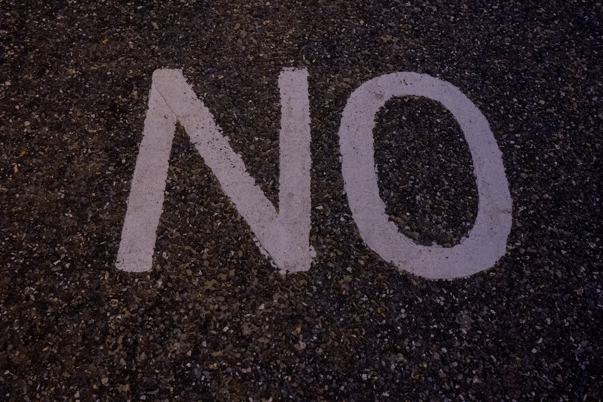 why you must learn the art of saying no (5/5)