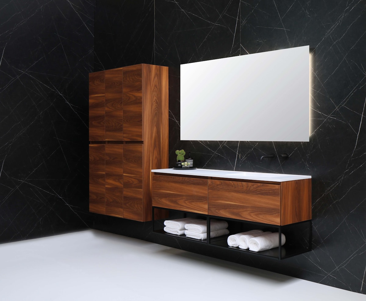 minimalist  bathroom cabinet