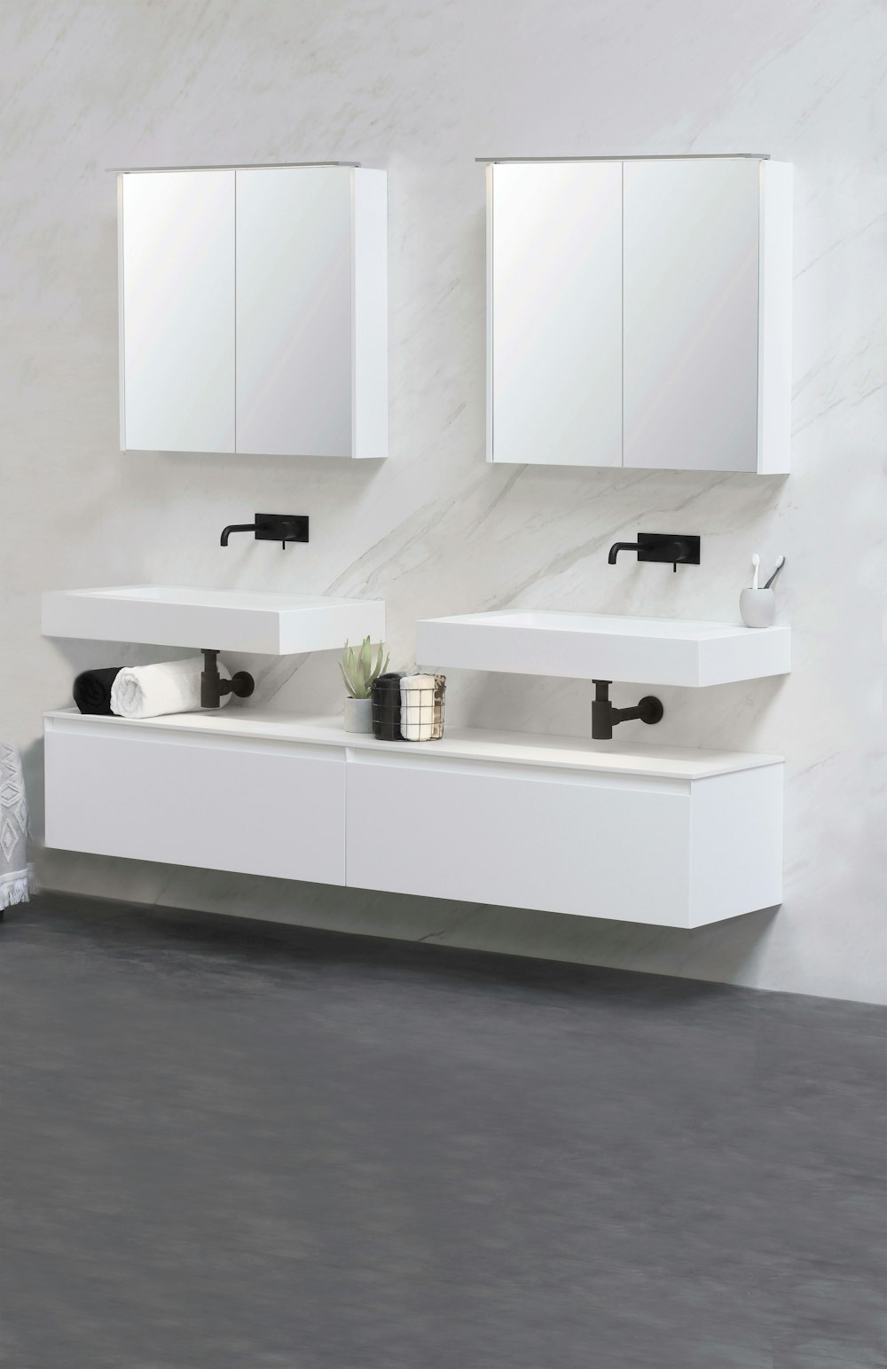 white ceramic sink with faucet