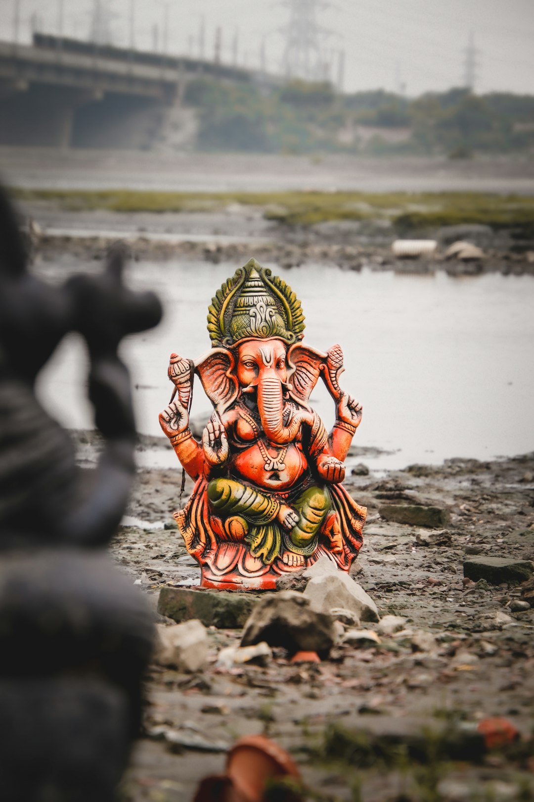 Hindu temple photo spot Yamuna River Front India