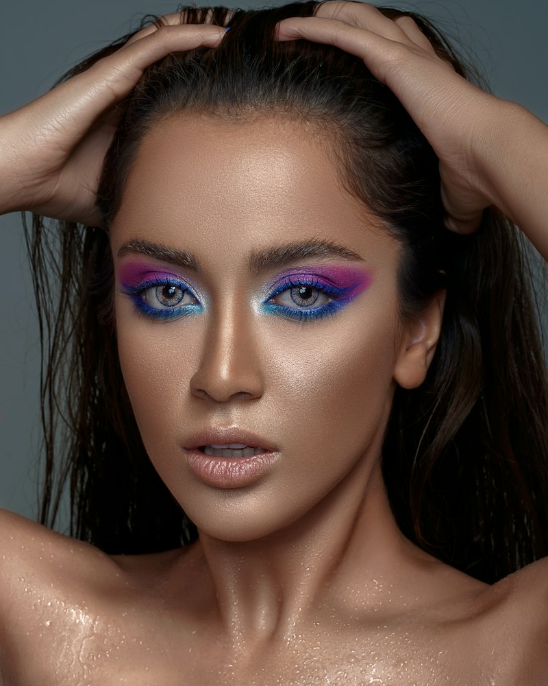 Soft Blue Smokey Eye Tutorial for Beginners