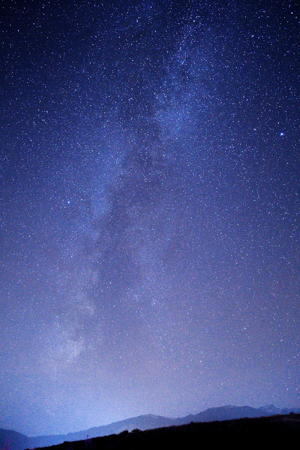 ciel étoilé au-dessus de la nuit étoilée